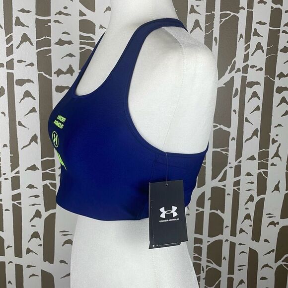Under Armour Crossback Graphic Compression Sports Bra NEW L - Picture 4 of 8